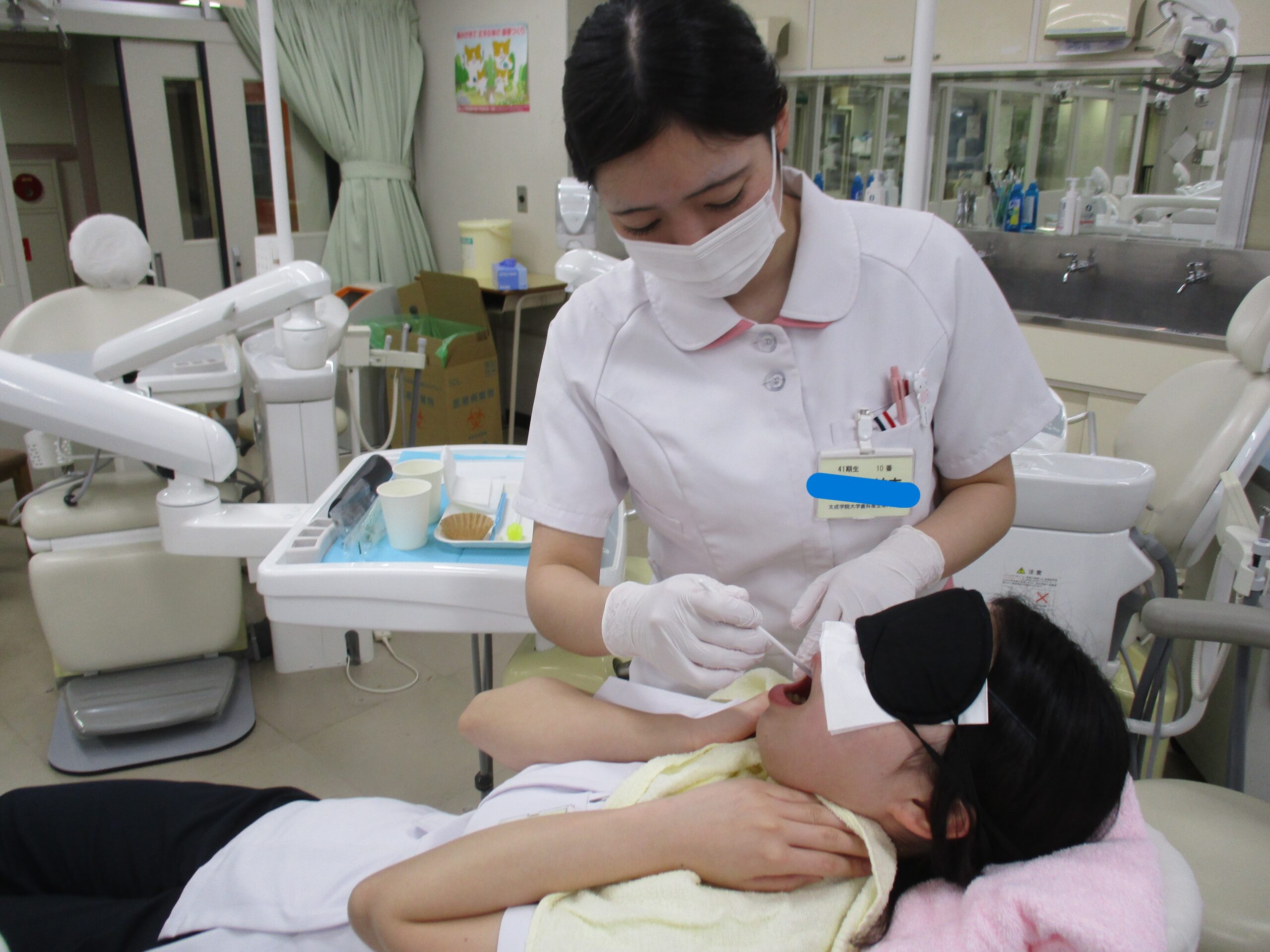 【3年生】高齢者歯科実習